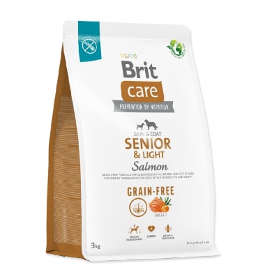 Brit Care GF Senior & Light Salmon & Potato 3 Kg