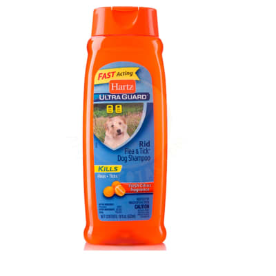 Shampoo Hartz Antipulgas fragancia Citrica 532 ml
