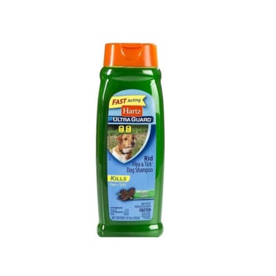 Shampoo Hartz Antipulgas Fragancia Fresca 532 ml