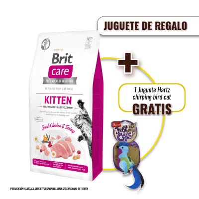 Brit Care Cat Cat Kitten Healthy Growth & Development 7 Kg + Juguete GRATIS