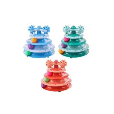 Puppylandia juguete torre para gato interactiva