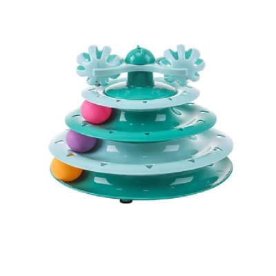 Puppylandia juguete torre para gato interactiva