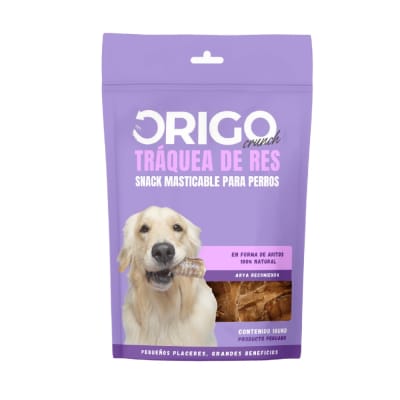 Origo Crunch traquea de res (paquete de 10 unidades)