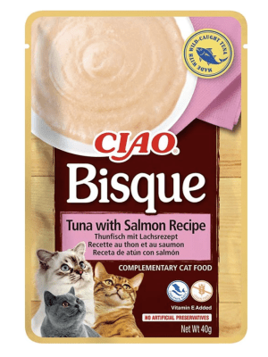 Churu Bisque tuna with salmon 40 gr