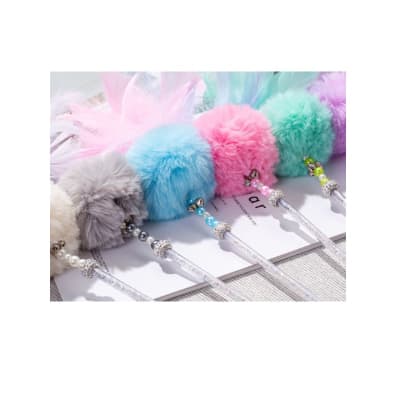 Puppylandia varita para gato bola esponjosa con plumas