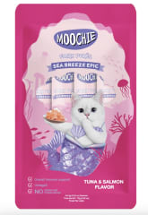 Moochie fairy puree tuna & salmon flavor 75 gr