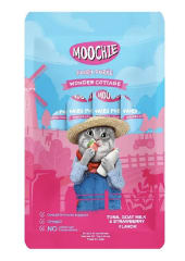 Moochie fairy puree tuna - goat milk & strawberry 75 gr