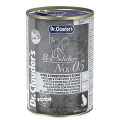 Dr Clauders Cat Adult BS No 05 (pollo, atun y espinaca) 400 gr