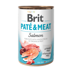 Brit Pate & Meat Salmon 400 gr 