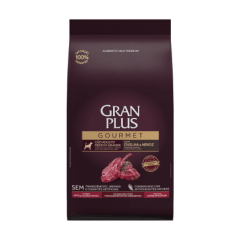 Gran Plus Gourmet perro adulto mediano a grande cordero y arroz 15 Kg