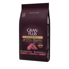 Gran Plus Gourmet perro adulto mediano a grande cordero y arroz 3 Kg