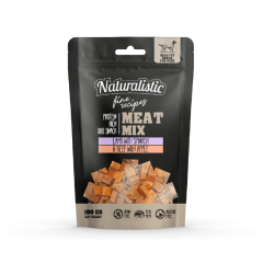 Naturalistic Fine recipes Meat Mix Lamb with spinach 100 gr
