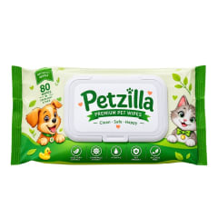 Puppylandia pañitos húmedos para mascotas Petzilla