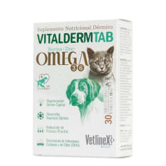 Vetlinex Vitaldermtab suplemento nutricional 30 tabletas