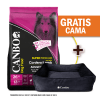 Pack Canbo Super Premiun Adulto Cordero Razas Medianas y Grandes 15 Kg + Cama de Regalo1