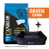 Pack Canbo Super Premiun Cachorro Cordero Razas Medianas y Grandes 15 Kg + Cama de Regalo1