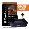 Pack Canbo dog Senior de pollo con arroz 15 Kg + Cama de Regalo1