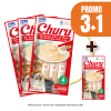 Pack Snacks Churu de atún con sabor a cangrejo (1 paquete contiene 4 tubos) (3+1)1