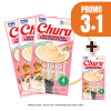 Pack Snacks Churu de atún y salmón (4 unidades) (3+1)1