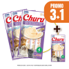 Pack Snacks Churu de pollo y camarón (4 unidades) (3+1)1