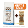 Pack Country dog High Energy 15 Kg + Snack Darford Junior Pnut 100g GRATIS1