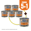 Pack Dr Clauders Cat Adult BS No 09 (pavo y ganso con aloe) 200 gr (5+1)1