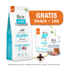 Pack Brit Care Puppy Lamb Hipoalergénico 12 Kg + 1kg GRATIS + Snack1