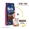Brit Premium By Nature Junior Large 15 Kg + Brit Pate & Meat Turkey 800 gr1