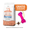 Pack Monge Canine Puppy salmon y arroz 2.5 Kg + Juguete de Regalo1
