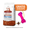 Pack Monge Canine adult cordero, arroz y papa 2.5 Kg + Juguete de Regalo1