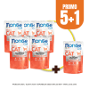 Pack Monge Feline Grill kitten salmon 85 gr (5+1)1