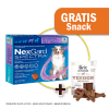 Pack Nexgard Spectra por 3 tabletas para perros de 15.1 - 30 Kg + Snack Jerky Venison Gratis1
