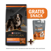 Pack Pro Plan adulto cordero Sensitive Skin todas las razas 7.5 Kg + Snack de Regalo1