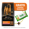 Pack Pro Plan Sensitive Skin Razas Medianas y Grandes 12 Kg + Toallitas Húmedas Gratis1