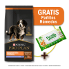 Pack Pro Plan cachorro cordero Sensitive Skin 15 Kg + Toallitas Húmedas Gratis1