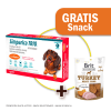 Pack Simparica Trio ( 5 a 10 Kg) x 3 tabletas + Snack Jerky Turkey de Regalo1