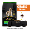Pack Pro Plan Sensitive Skin and stomach PAVO razas pequeñas 7.5 Kg + Cama Enrollable1