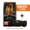 Pack Pro Plan Sensitive Skin Razas Medianas y Grandes 12 Kg + Cama Enrollable Gratis1