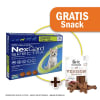 Pack Nexgard Spectra por 3 tabletas para perros de 7.6 - 15 Kg + Snack Jerky Venison Gratis - vcto c1