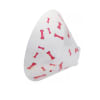 Buster Desing collar Isabelino huesitos rojo 25 cm1