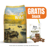 Pack Taste Of The Wild High Prairie Canine 12.2 Kg + Snack Gratis1
