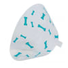 Buster Desing collar Isabelino huesitos turquesa 7.5 cm1
