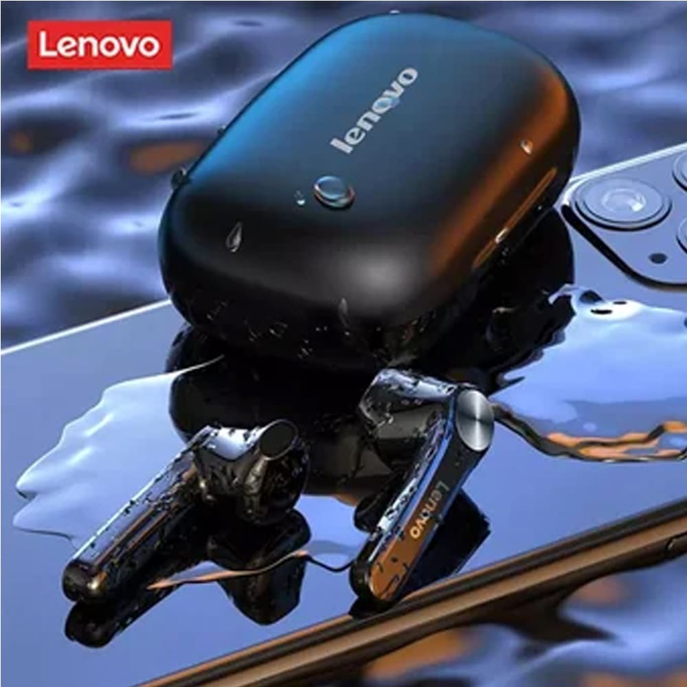 AUDIFONO INALAMBRICOS BLUETOOTH LENOVO QT81 NEGRO malikcomputacion