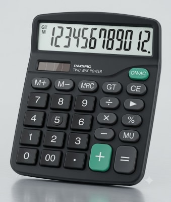 CALCULADORA PACIFIC 12 DIGITOS PAC01120