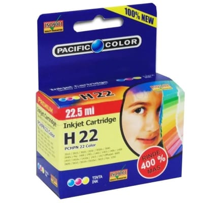 CARTUCHO COMPATIBLE PARA HP N-22 COLOR 22.5ml