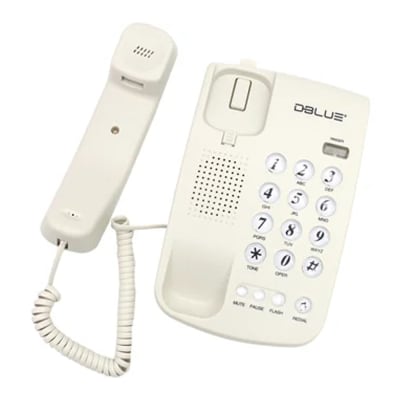 TELEFONO DBLUE DE SOBREMESA BLANCO DBTL301W TELEFONO DBLUE DE SOBREMESA BLANCO DBTL301W