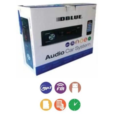 RADIO AUTO MP3, USB, SD, AUX, CONTROL REMOTO DBACAR41 RADIO AUTO MP3, USB, SD, AUX, CONTROL REMOTO DBACAR41