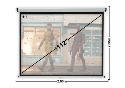 Telón Mural Premium Malik 2.00m x 2.00m (112