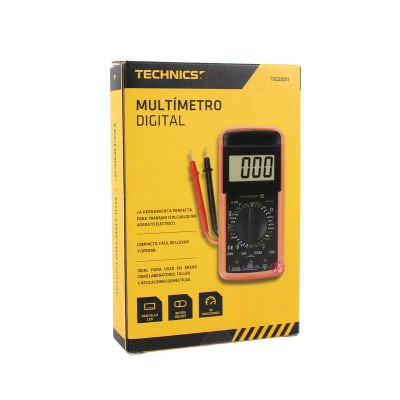 MULTI TESTER DIGITAL TECHNICS TEC0001