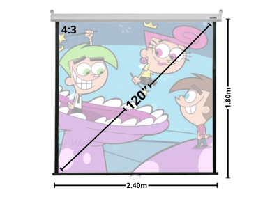 Telon Mural Premium Malik 2.40m x 1.80m (120